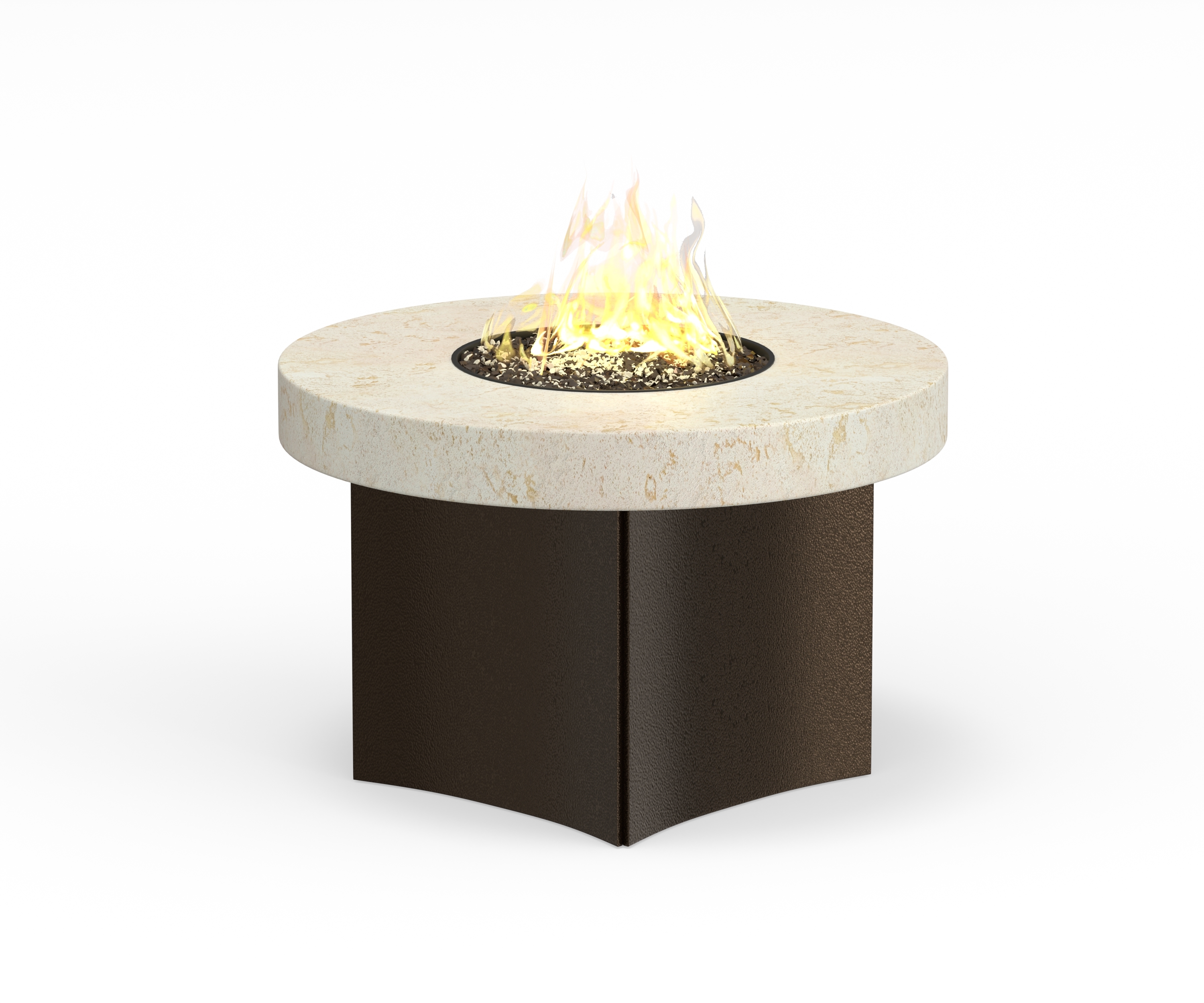 Oriflamme Ancient Stone fire tables photo — Splash City