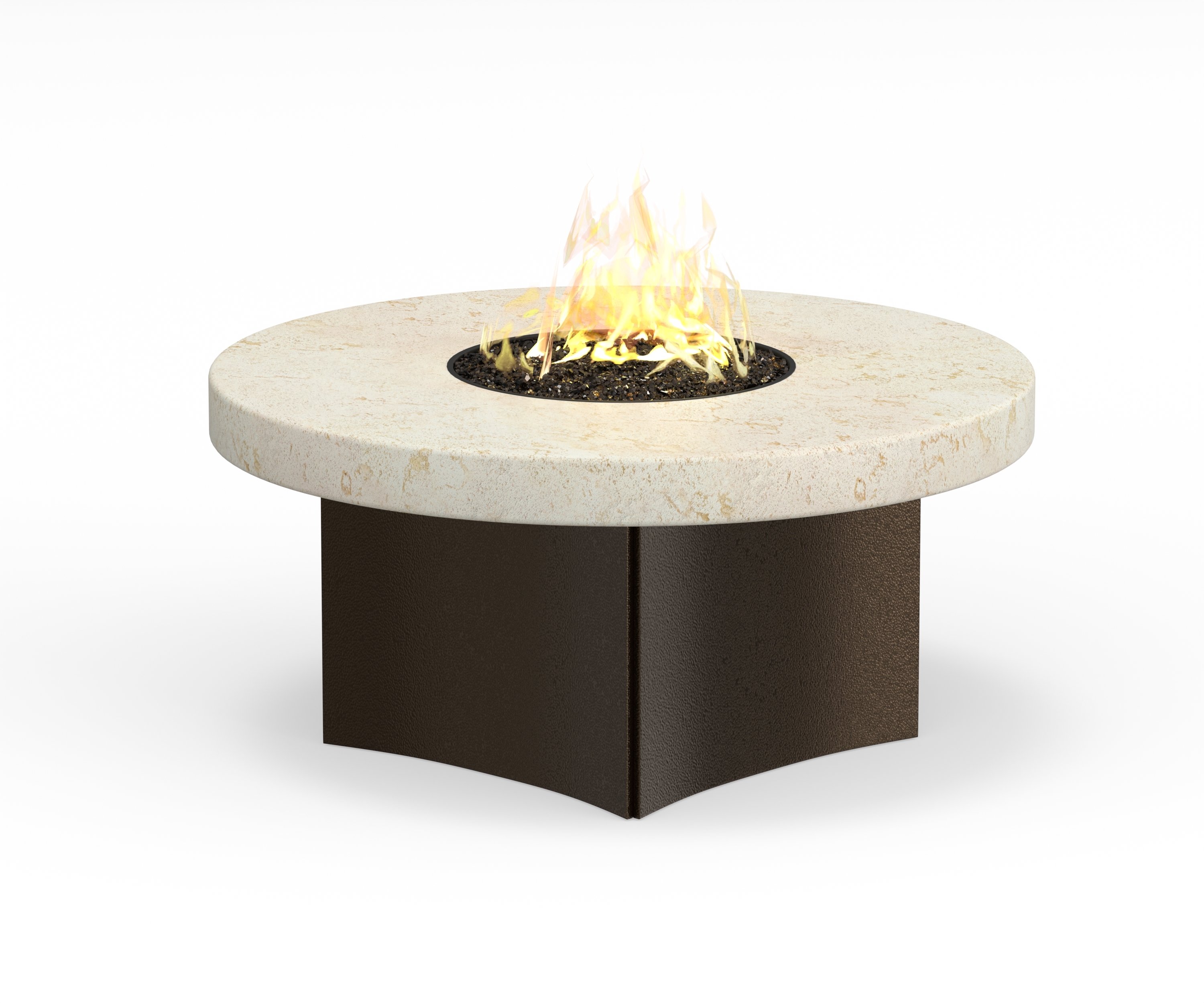 Oriflamme Ancient Stone — Oriflamme fire tables at Splash City