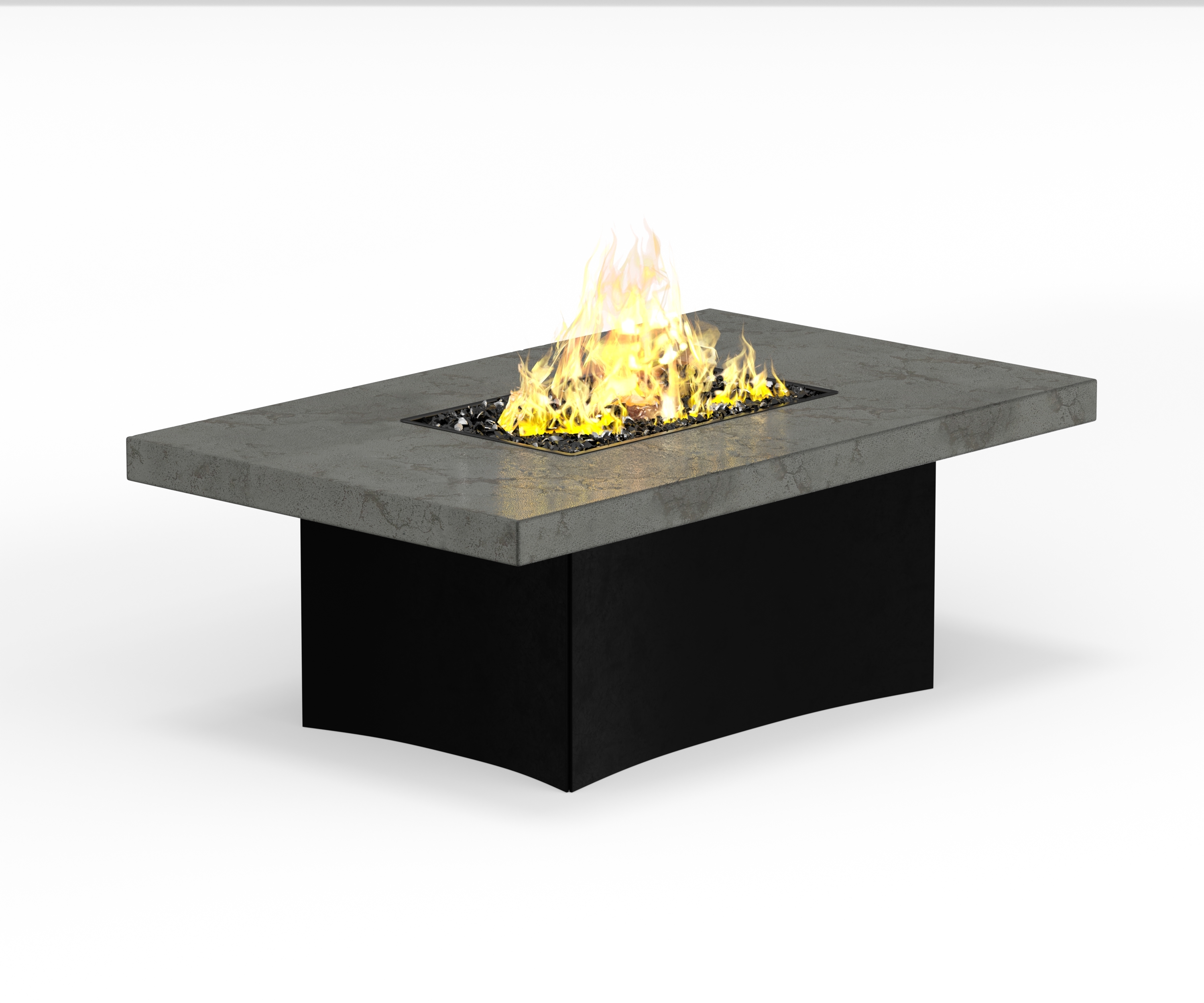 Oriflamme Greystone Stone fire tables photo — Splash City